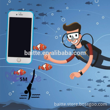 2016 TOP SALE slim and weightlight waterproof case for iphone 6 / iphone 6 Plus